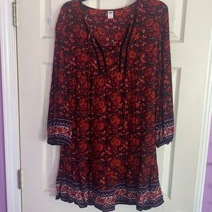 Old Navy floral flowy dress